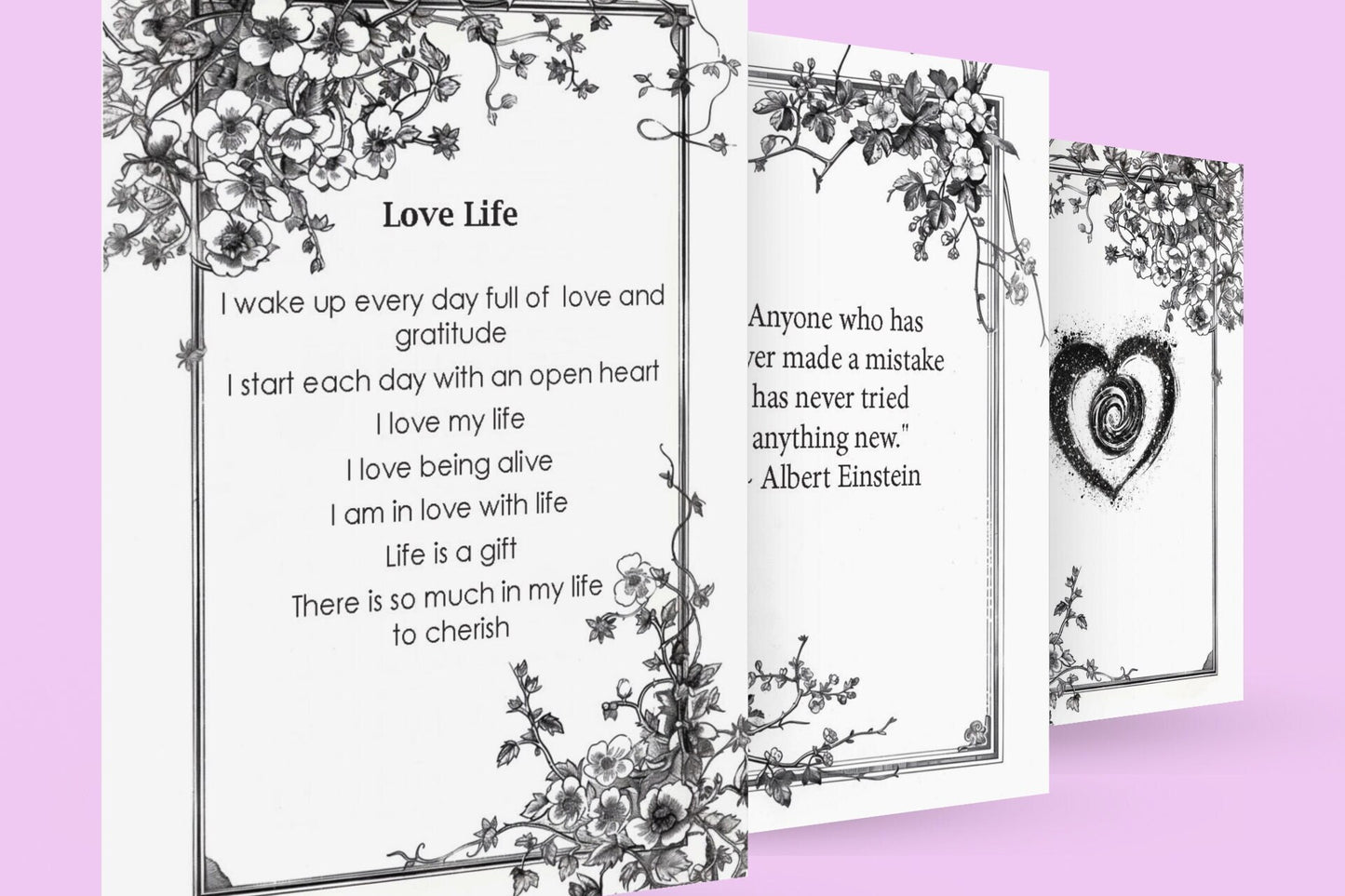 Love Always: An Affirmation Series | Designed for Women | Digital Download | Great Mother's Day Present for Mom, Grandma, Sister