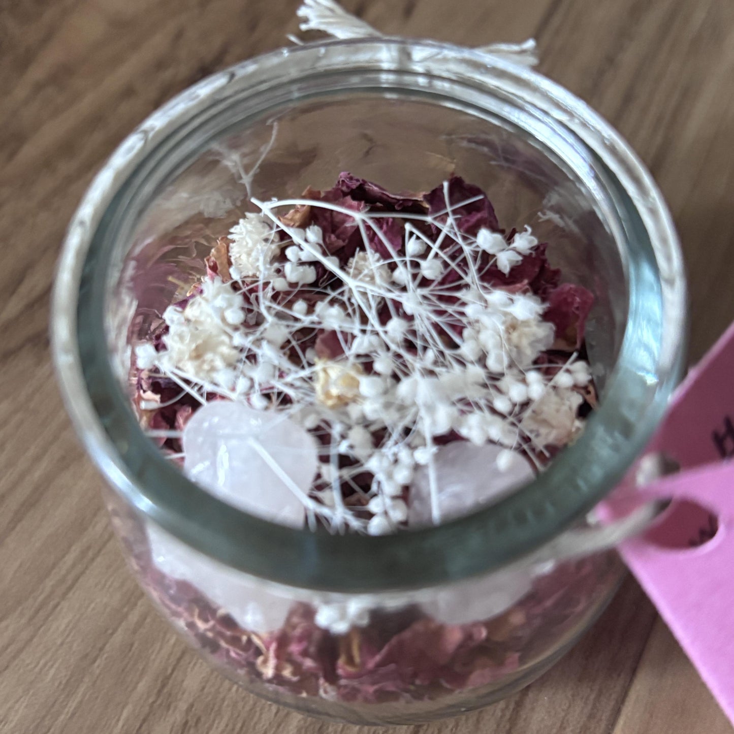 Self-Love Mini Dream Jar | Premade Spell Jar | Wish Jar | Manifest Love and Compassion | Heal Emotional Trauma | Attract Healthy Relationships