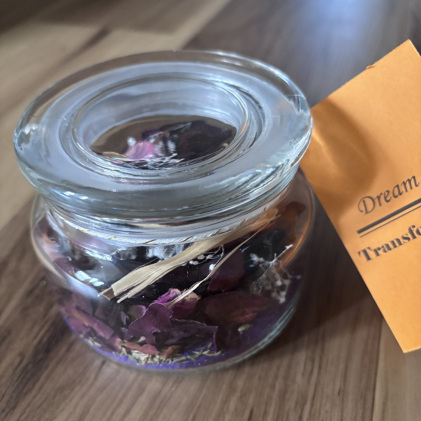 Transformation Large Dream Jar | Premade Spell Jar | Wish Jar | Manifest Courage and Strength During Periods of Change and Transition