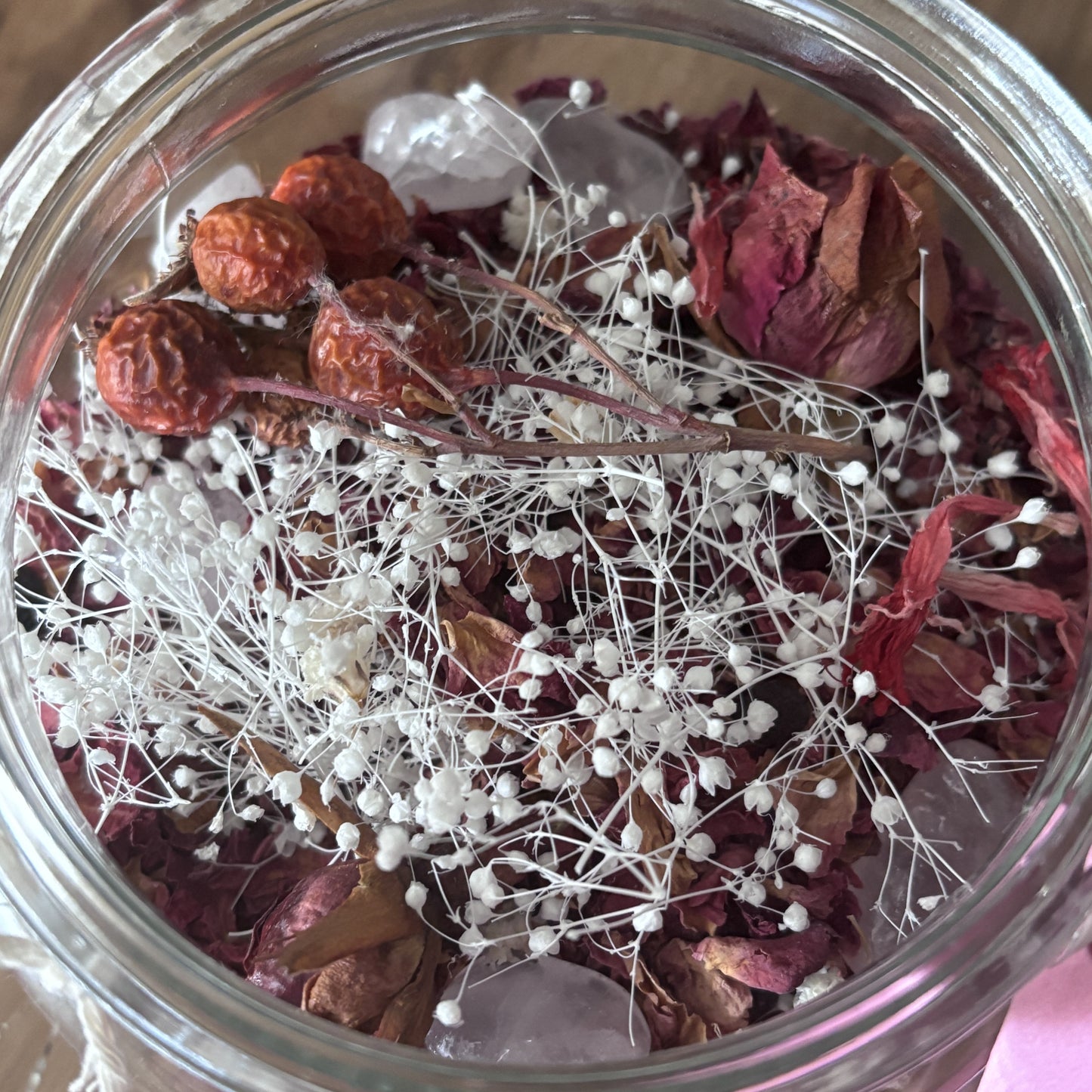 Self-Love Large Dream Jar | Premade Spell Jar | Wish Jar | Manifest Love and Compassion | Heal Emotional Trauma | Attract Healthy Relationships