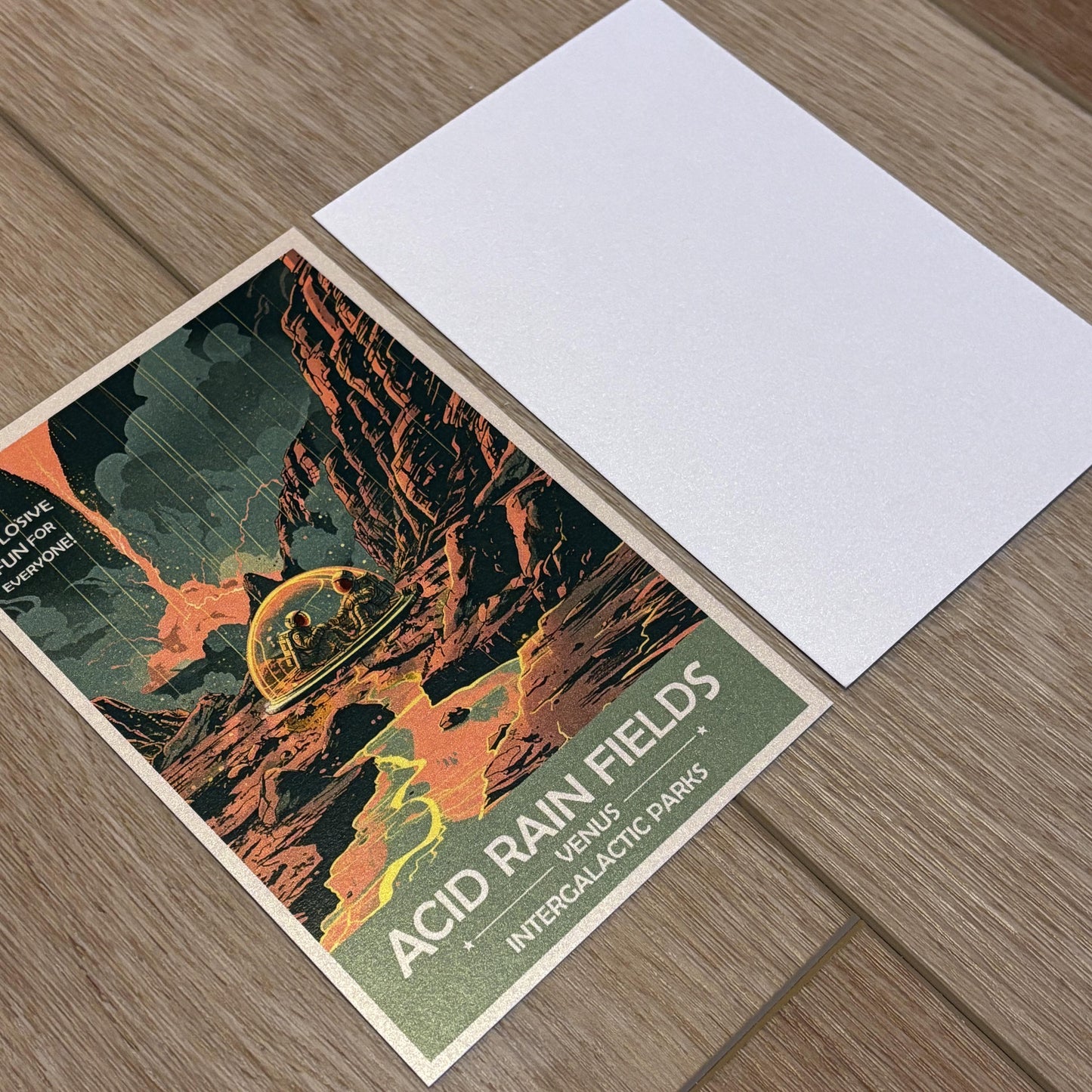 FULL Set of 10 Space Prints Intergalactic Parks Vol 1: Sol - A Journey Through the Solar System | Retro Futuristic NASA Space Poster