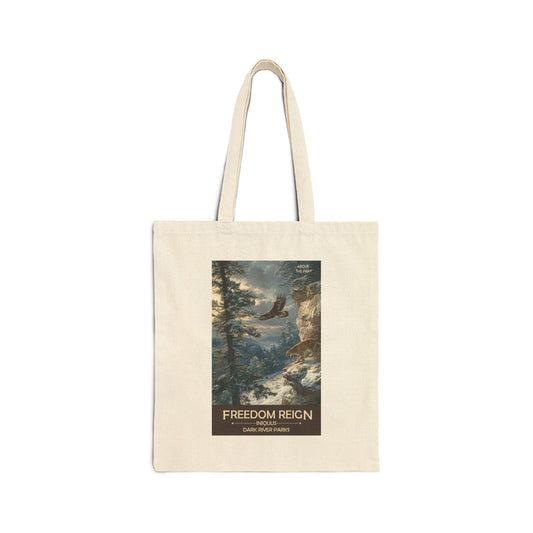 Freedom Reign Tote | Reusable Cotton Canvas Bag