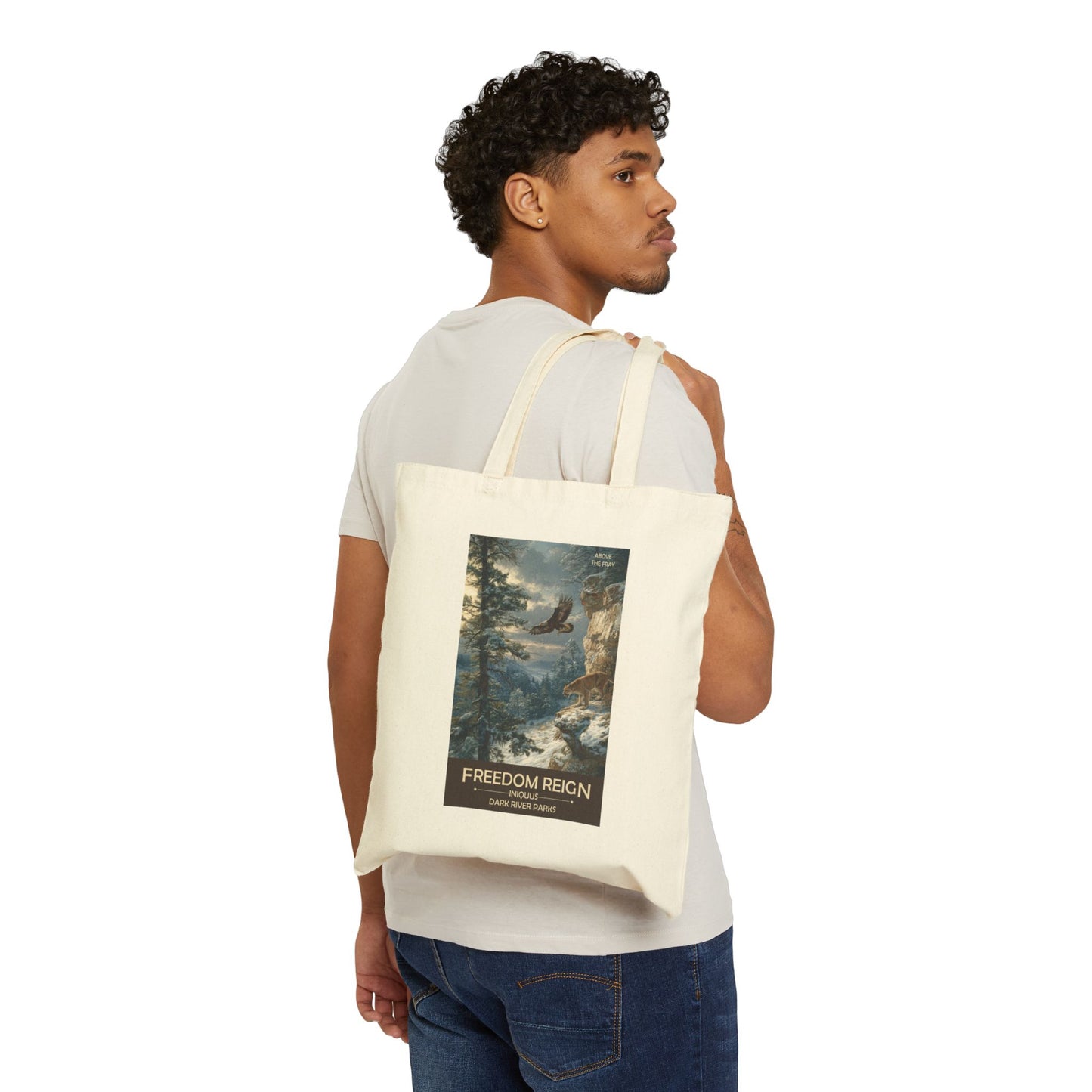 Freedom Reign Tote | Reusable Cotton Canvas Bag