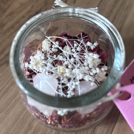 Self-Love Mini Dream Jar | Premade Spell Jar | Wish Jar | Manifest Love and Compassion | Heal Emotional Trauma | Attract Healthy Relationships