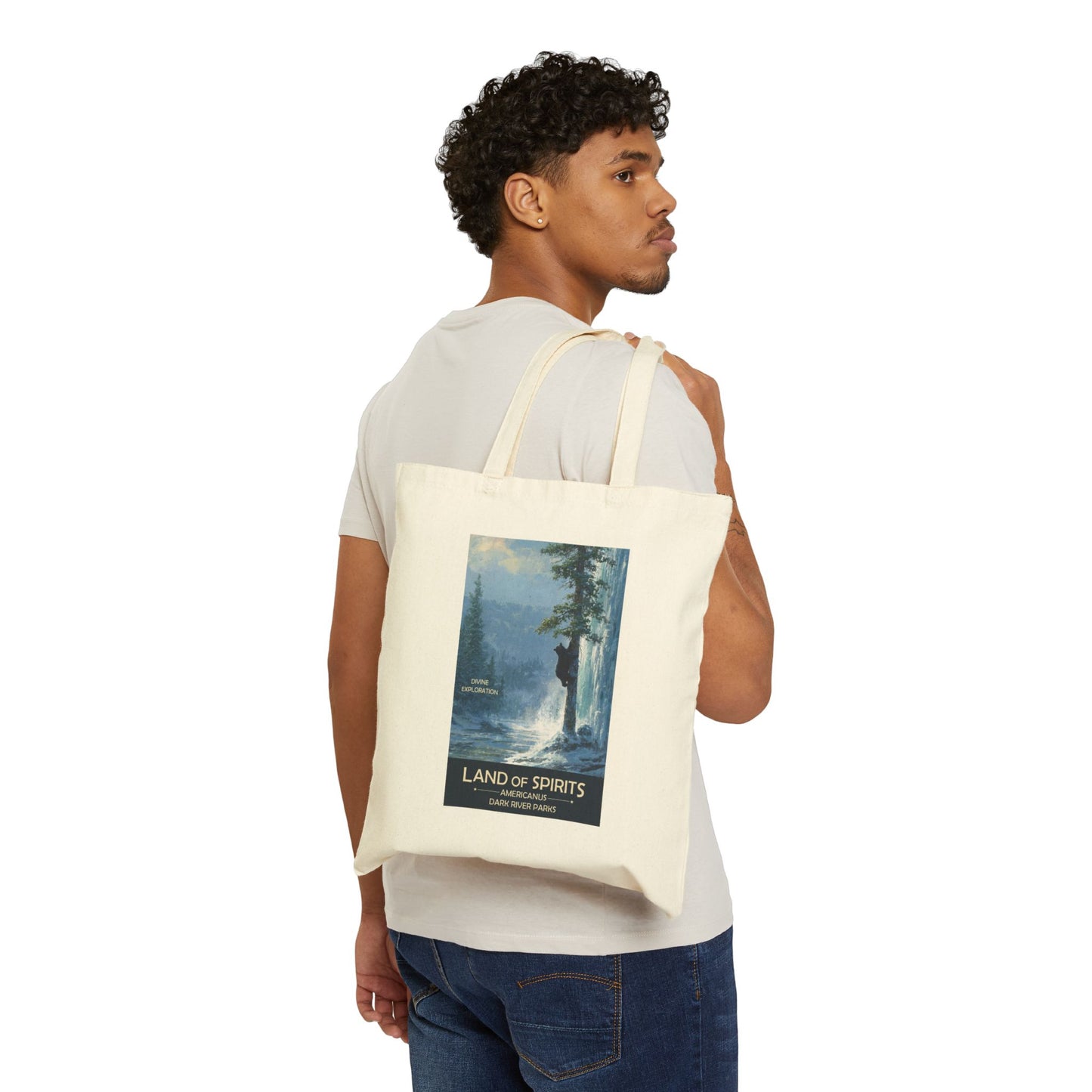 Land of Spirits Tote | Reusable Cotton Canvas Bag
