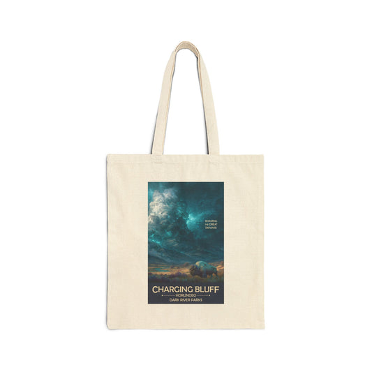 Charging Bluff Tote | Reusable Cotton Canvas Bag