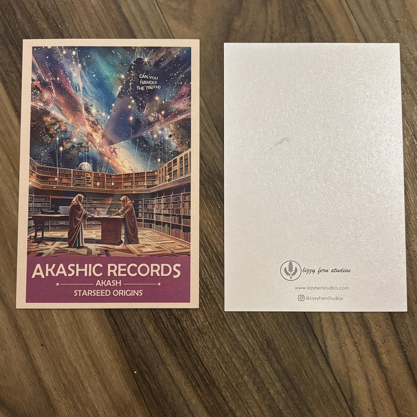 Akashic Records Art Print | Retro Futuristic Space Poster