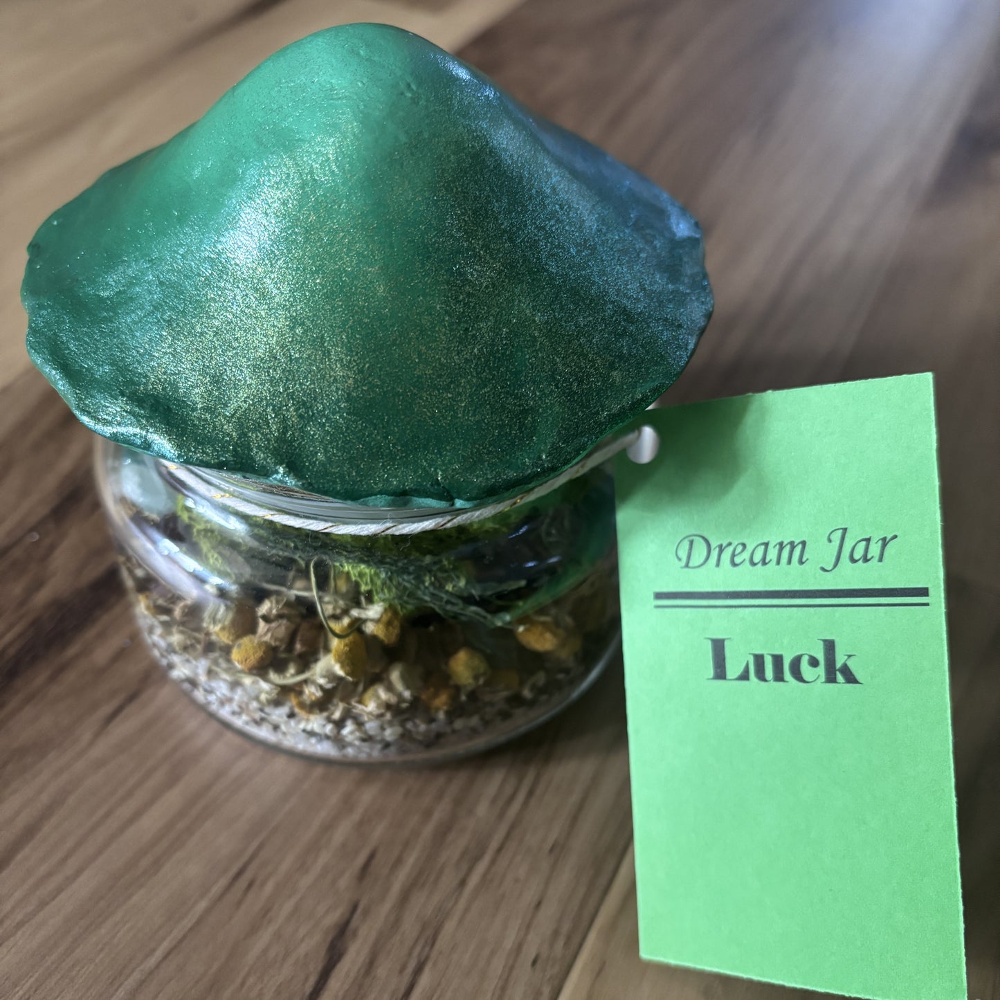DIY Dream Jar to Attract Luck, Good Fortune, and Prosperity | Beginner Spell Kit | Law of Attraction | Manifestation Supplies | Make a Wish