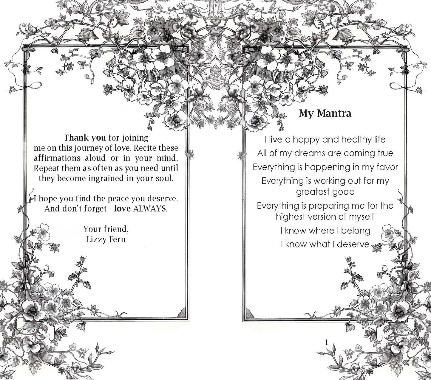 Love Always: An Affirmation Series | Designed for Women | Digital Download | Great Mother's Day Present for Mom, Grandma, Sister