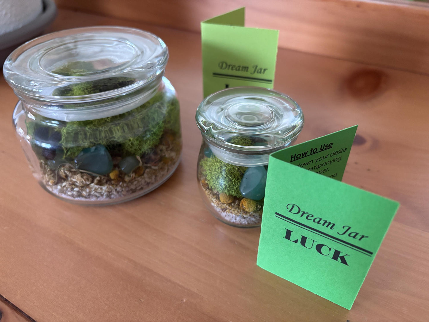 DIY Dream Jar to Attract Luck, Good Fortune, and Prosperity | Beginner Spell Kit | Law of Attraction | Manifestation Supplies | Make a Wish