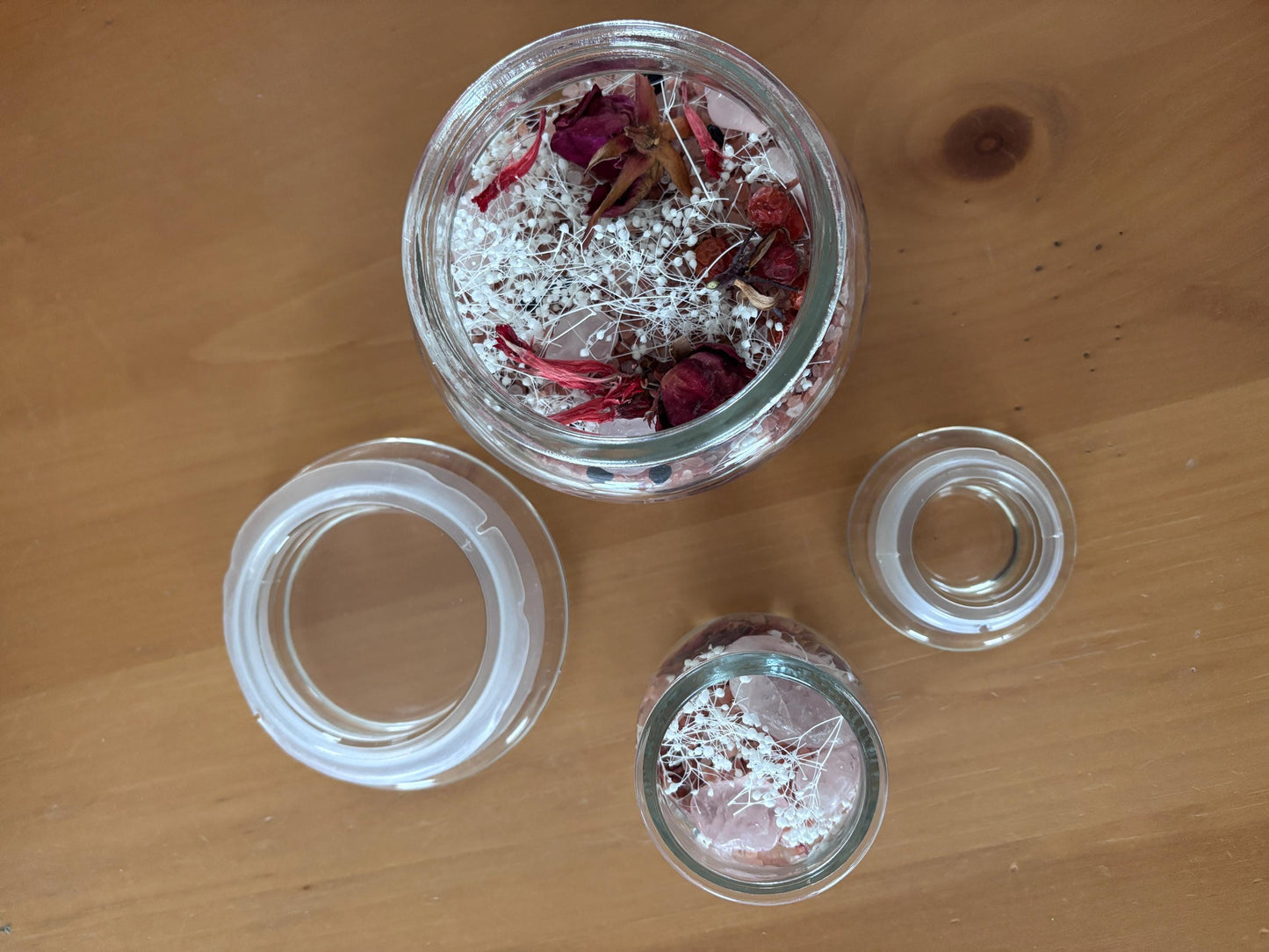 Self Love Spell Jar DIY Kit | Create Your Dream Jar for Attraction & Confidence | Law of Attraction Gift | Manifestation Supplies